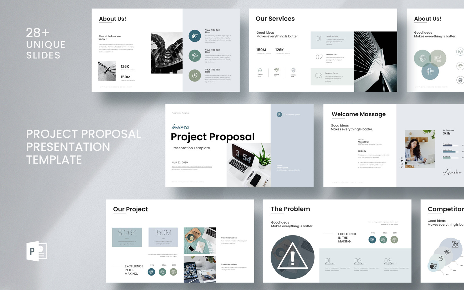 Project Proposal Presentation Template__ - TemplateMonster