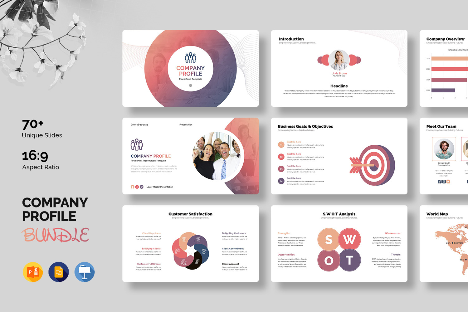 Company Profile Presentation Bundle #431910 - TemplateMonster