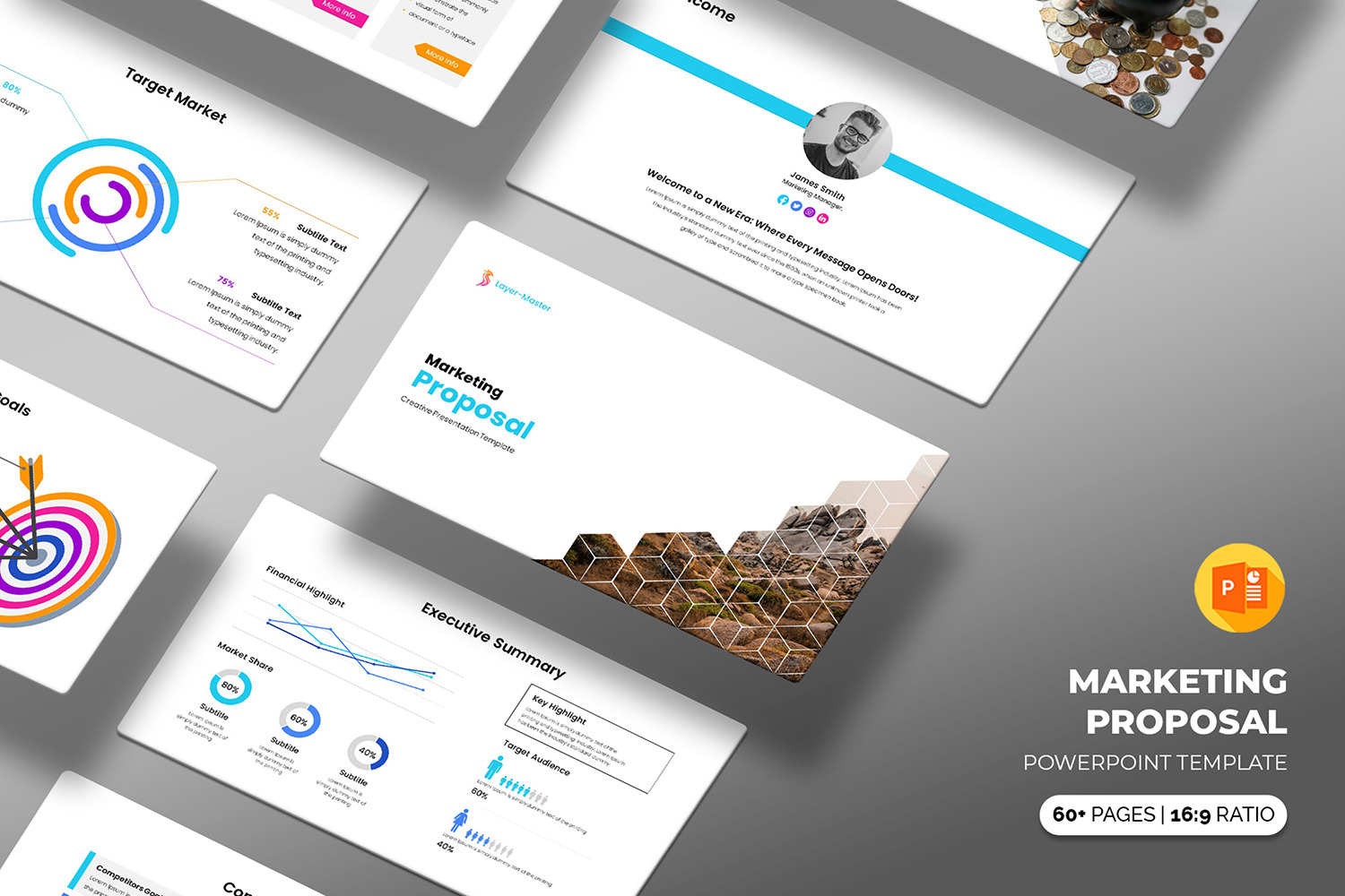 Marketing Proposal - PowerPoint Template - TemplateMonster