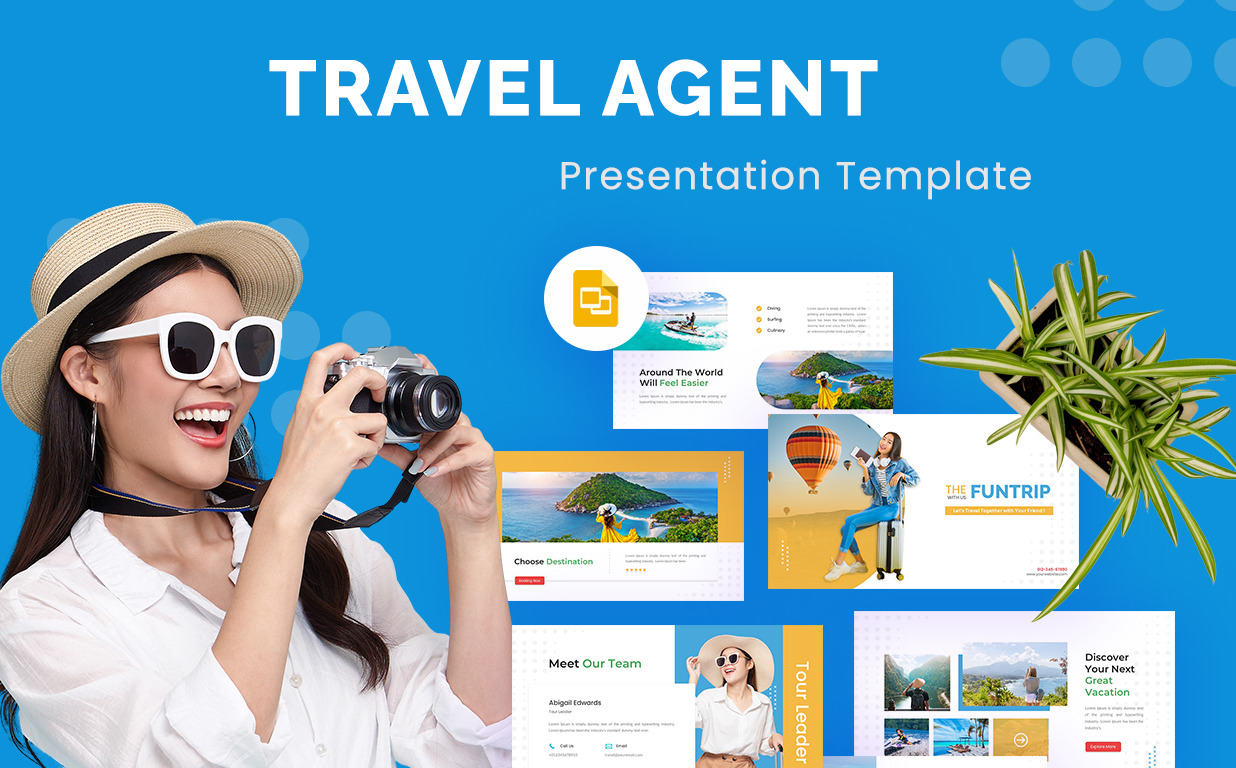 Glaciere Winter Themed PowerPoint Template Glaciere Winter Themed PowerPoint Template