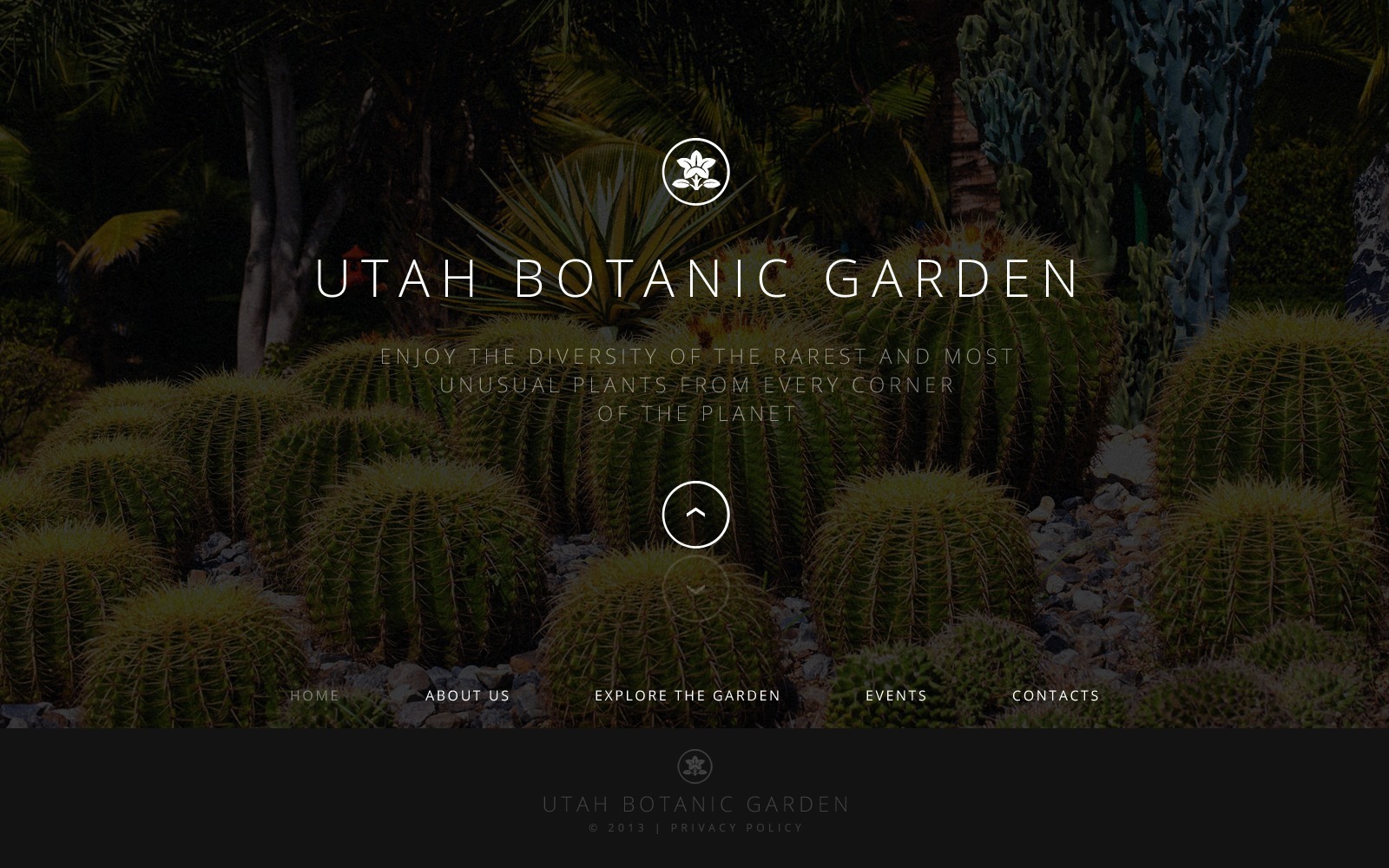 Landscape Design Website Template 44149 TemplateMonster