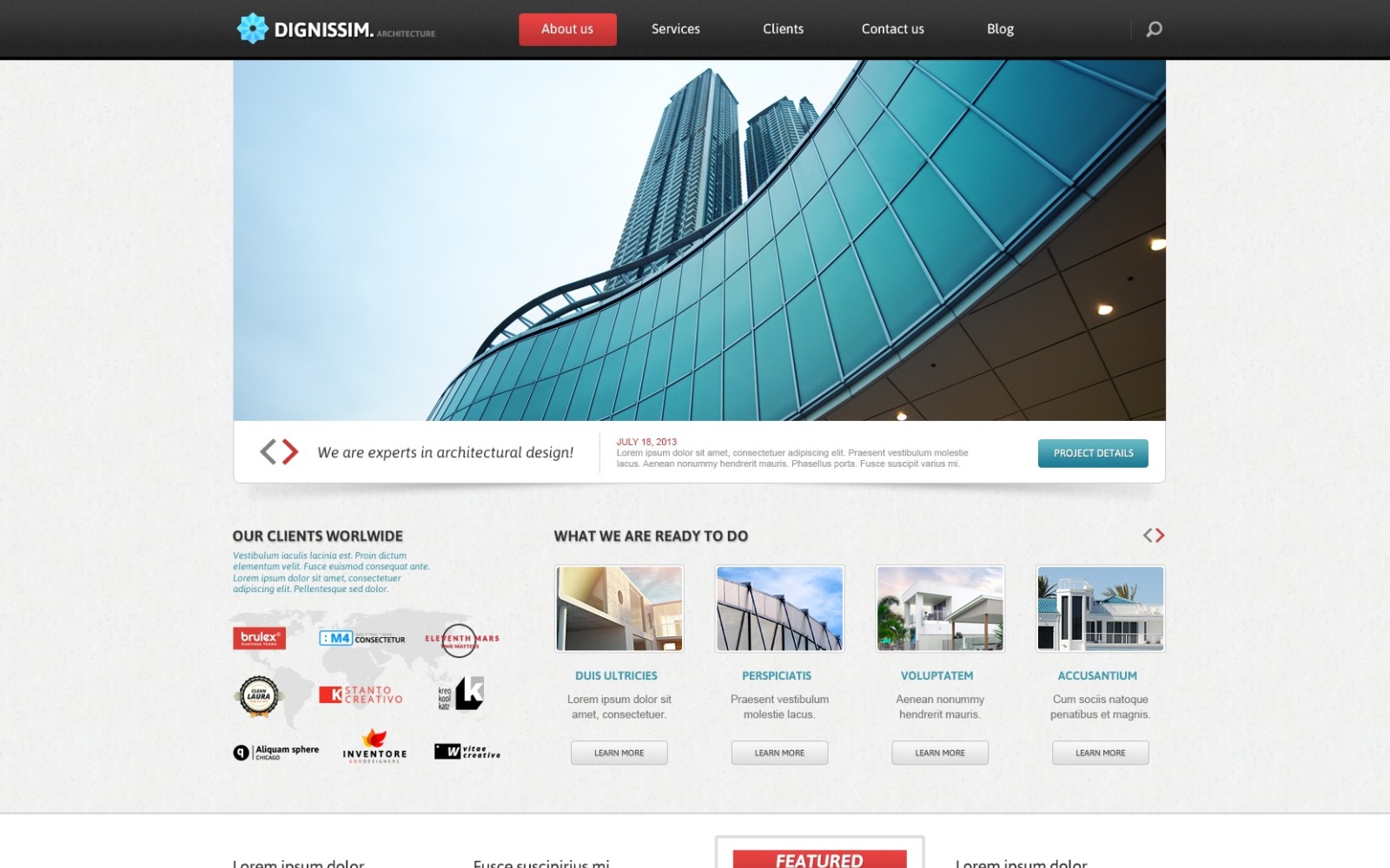 Common Architecture Joomla Template 44589 TemplateMonster