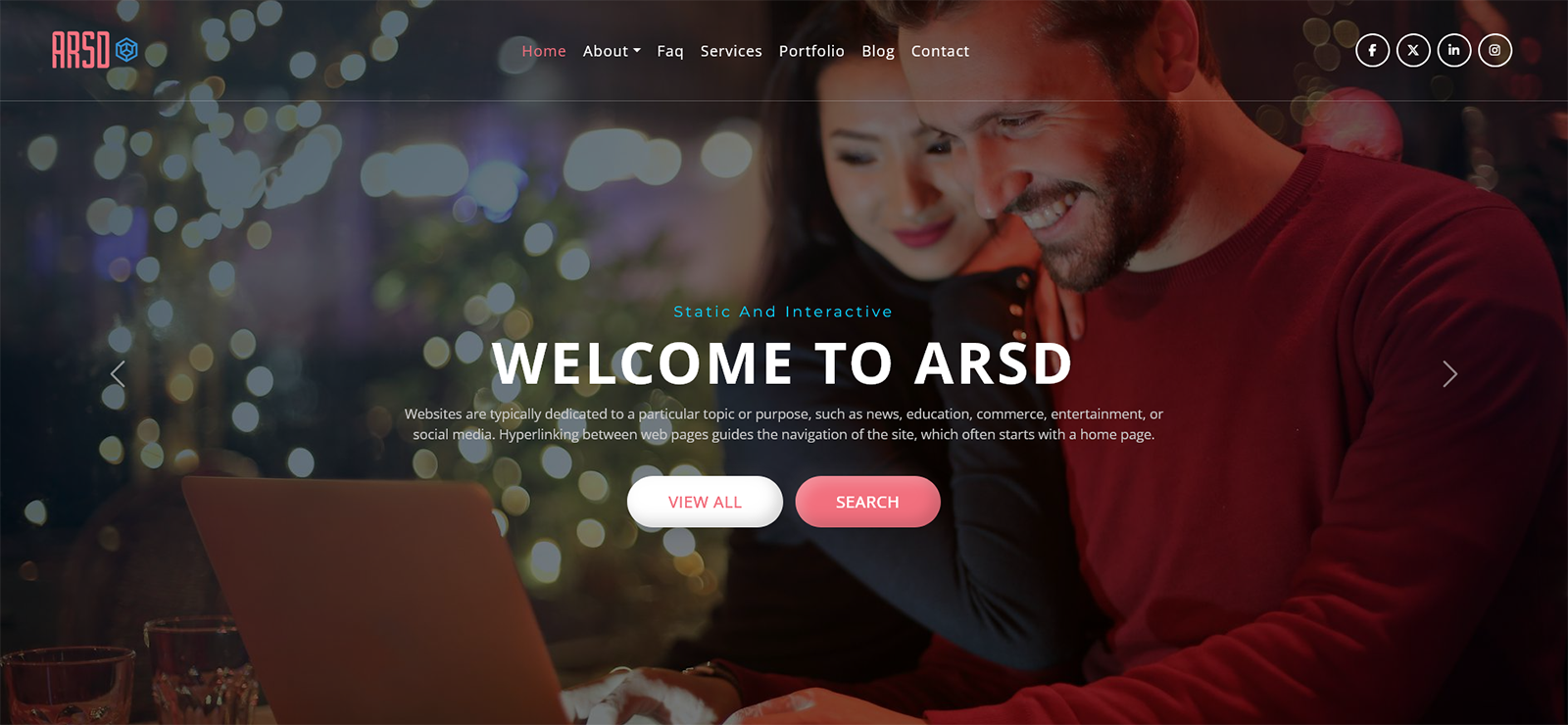 ARSD Buis A Responsive Bootstrap5 site Template