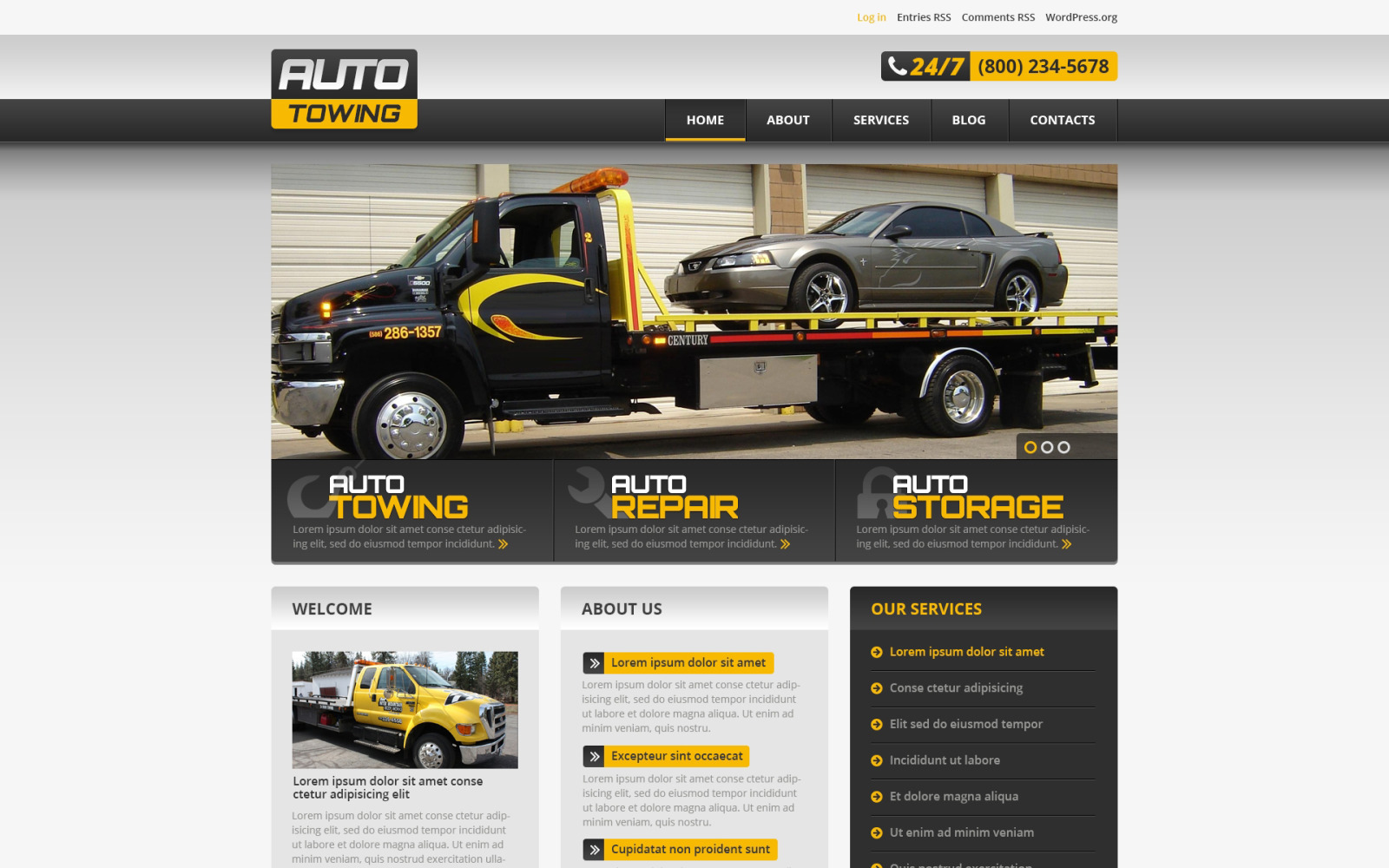 Successful Car Repair WordPress Theme - Successful Car Repair WorDpress Theme 46549 Original