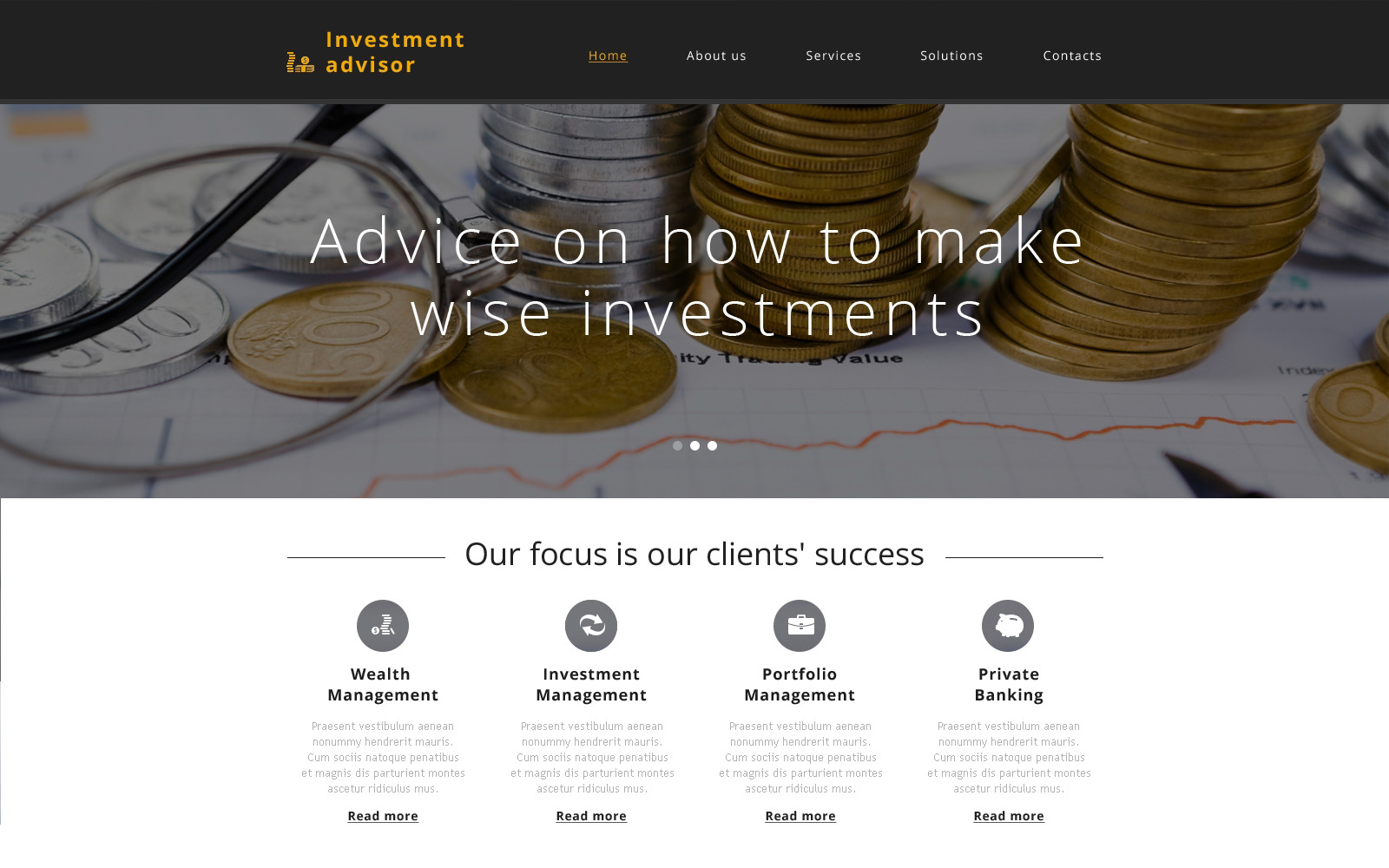 investment-company-responsive-website-template