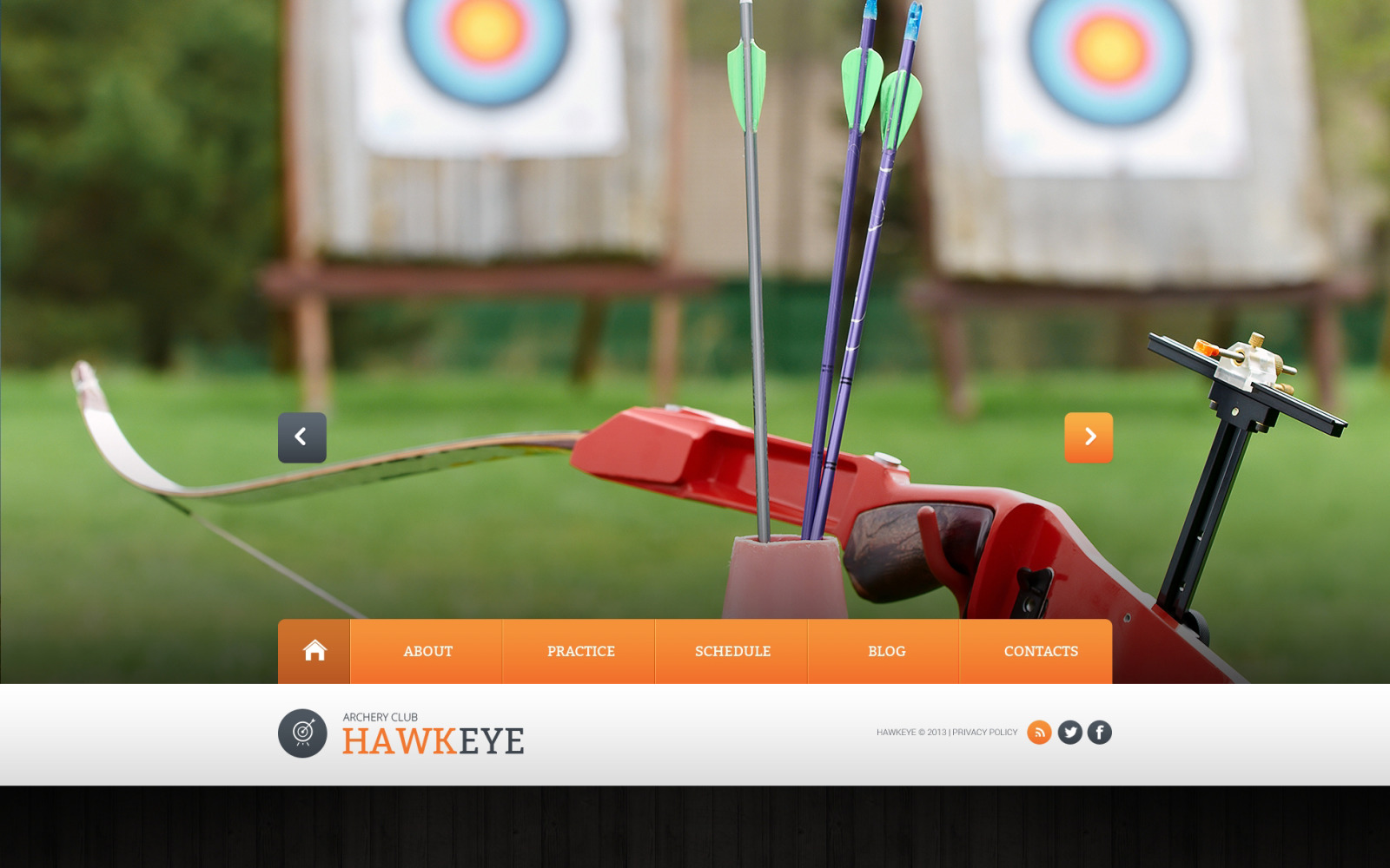 Archery site Template 46822