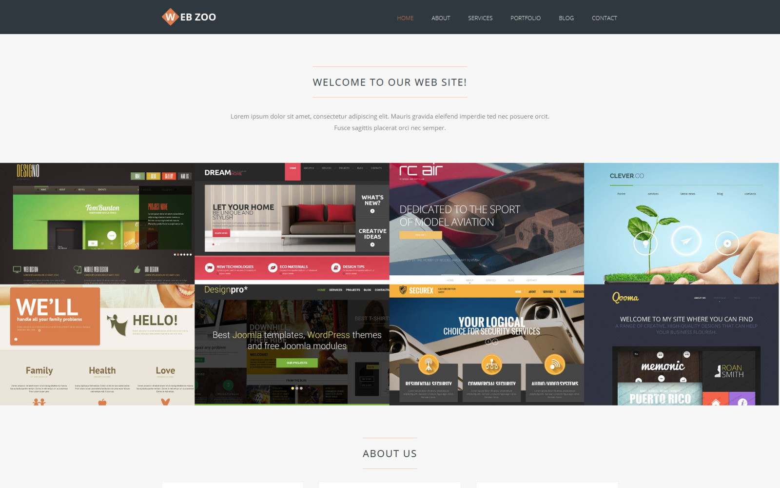  Design Services Joomla Template 50540 TemplateMonster