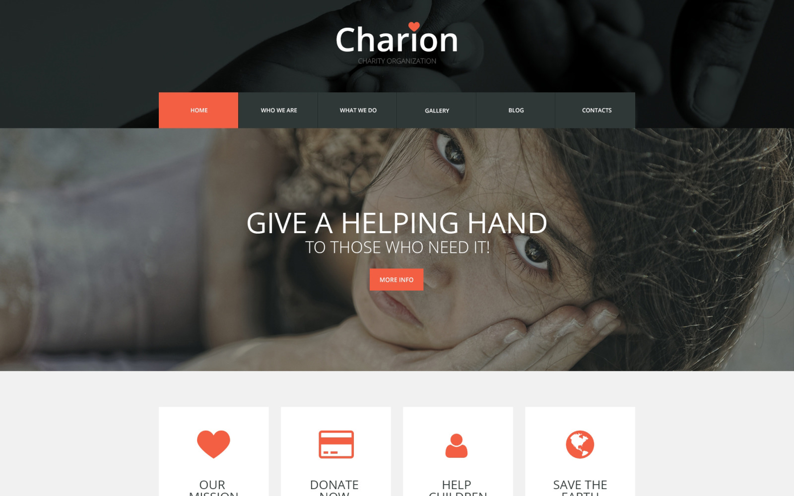Charity Foundation WordPress Theme 50690