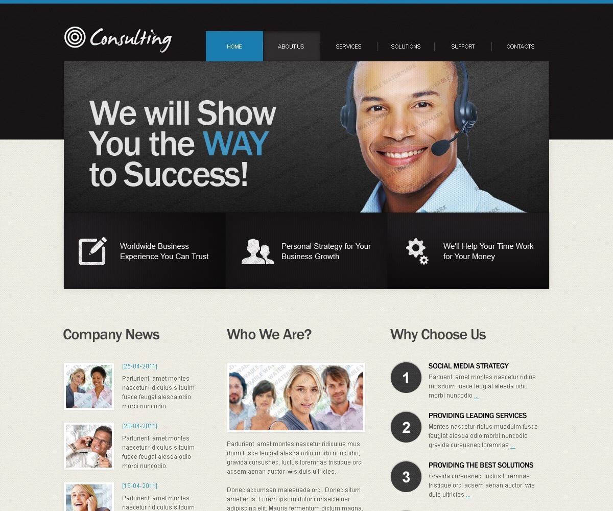 Free Extended Package Website Template - TemplateMonster