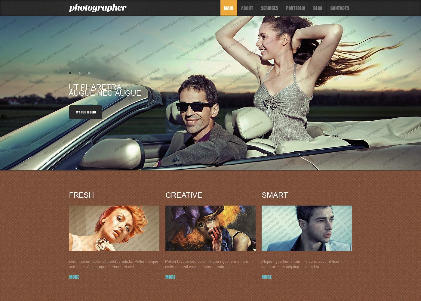 Free Responsive Drupal Template (Drupal) Drupal Template