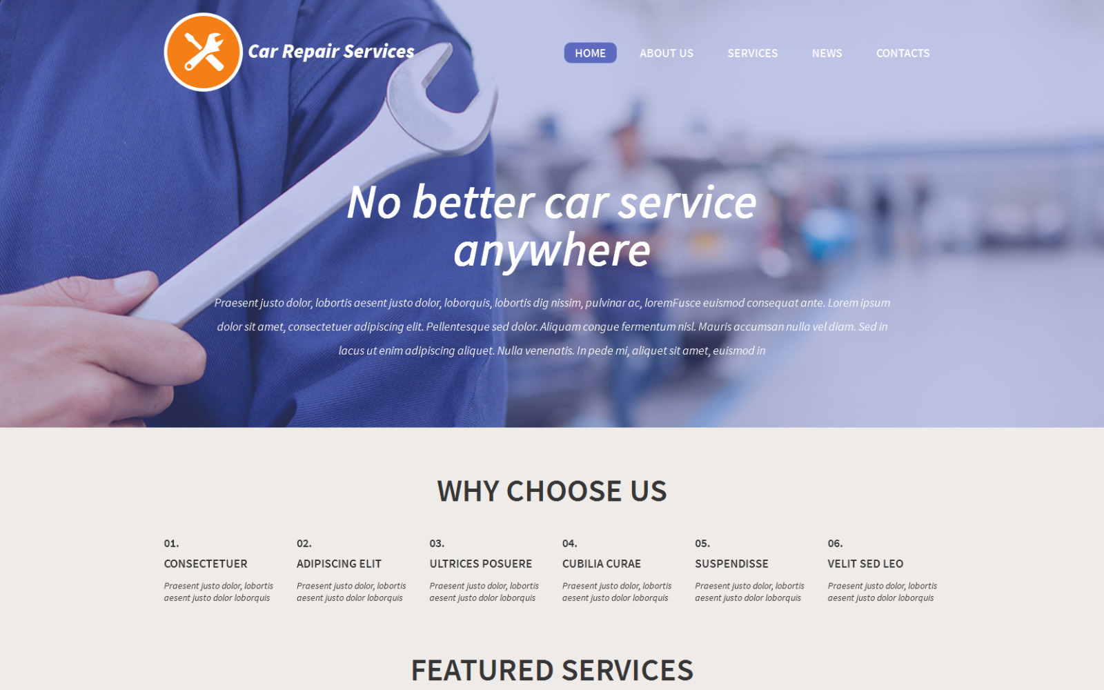 Car Repair WordPress Theme #53297 - Car Repair WorDpress Theme 53297 Original