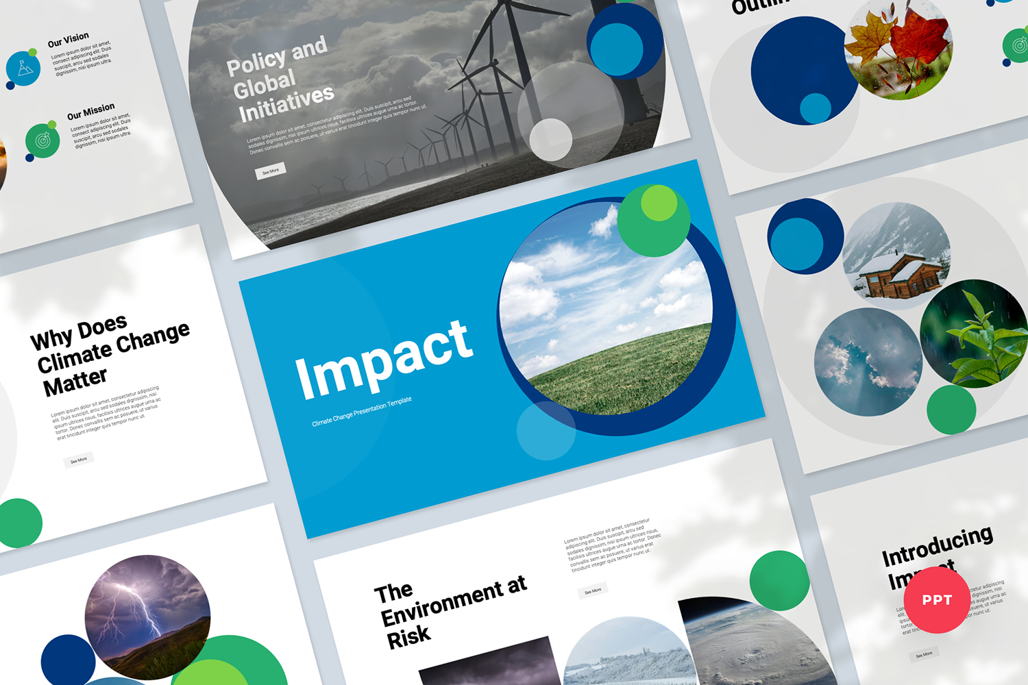 Climate Change Presentation PowerPoint Template