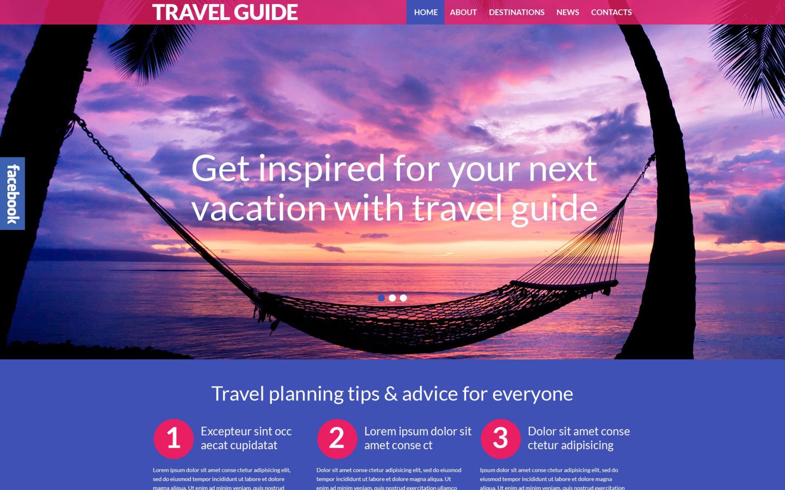 travel guide wordpress theme free