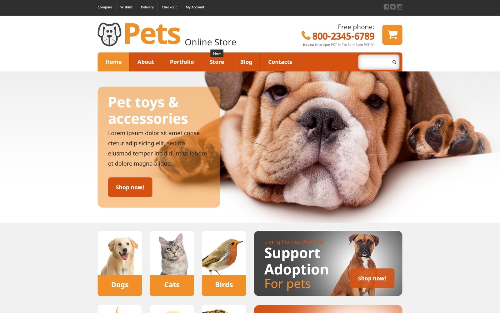 Pet Store Theme