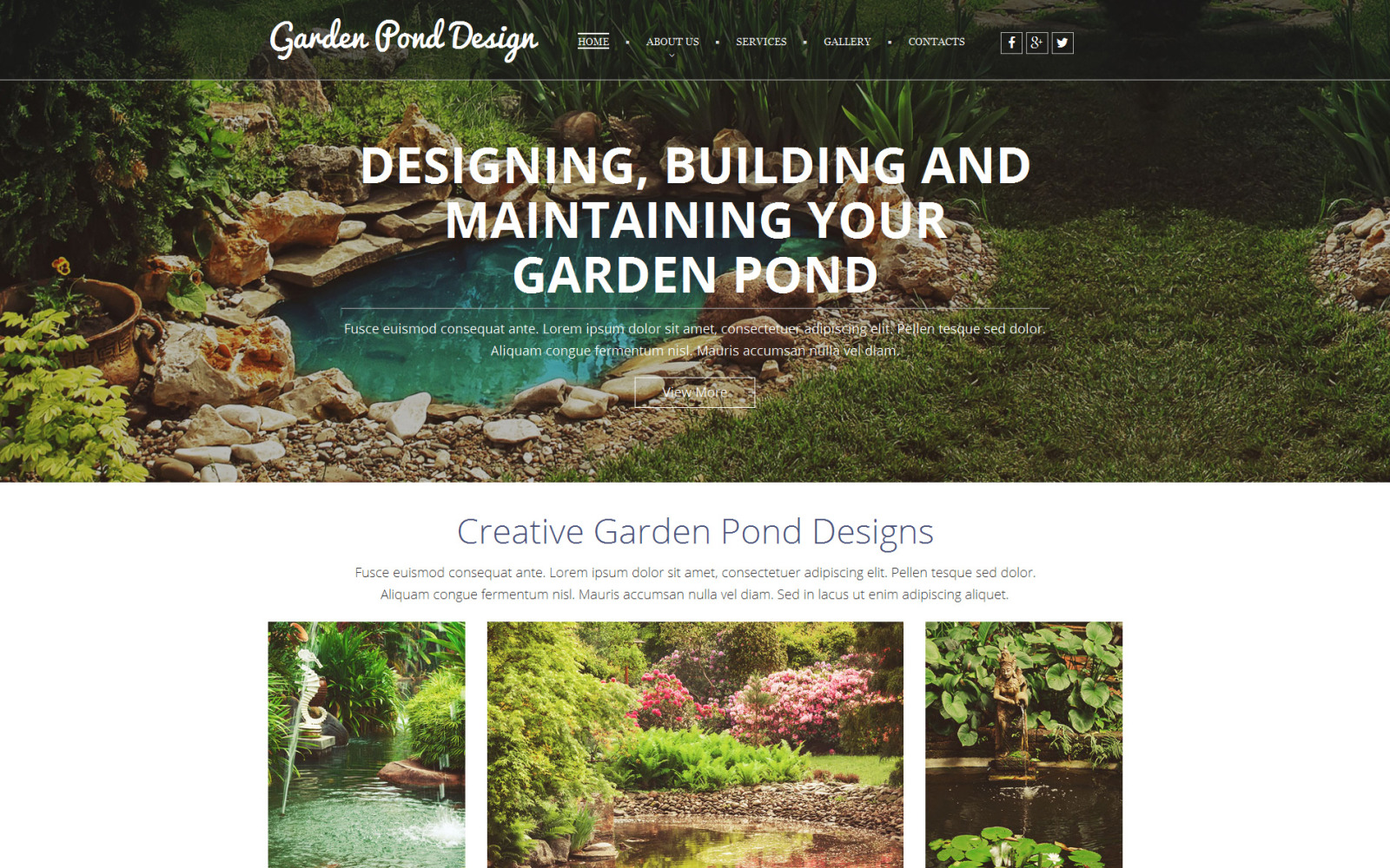 Garden Design  Plus Website 55135