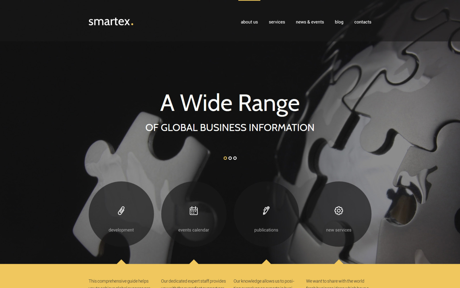 Global range. Gain New experience. Smartex kg