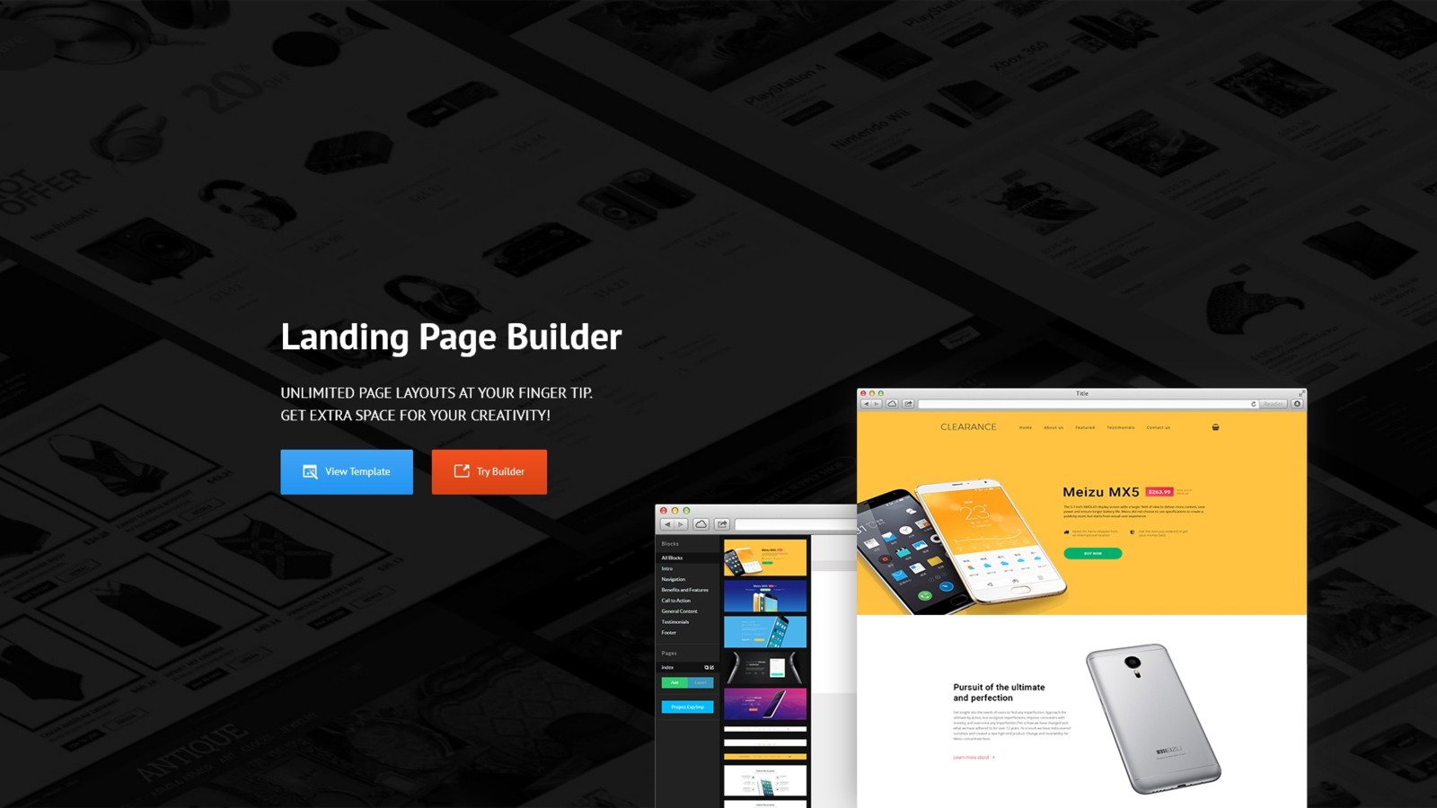 Mobile Repair Service Responsive Landing Page Template