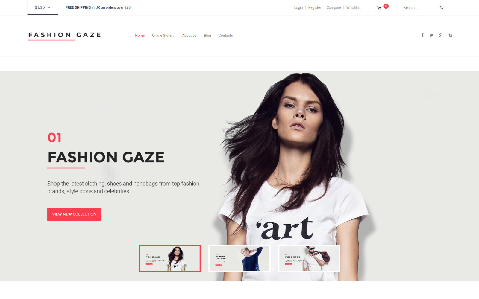 Fashion Store VirtueMart Template #62132 - TemplateMonster