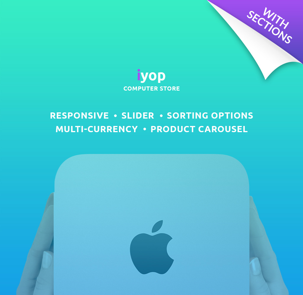 Computer Store Responsive Shopify Theme - TemplateMonster