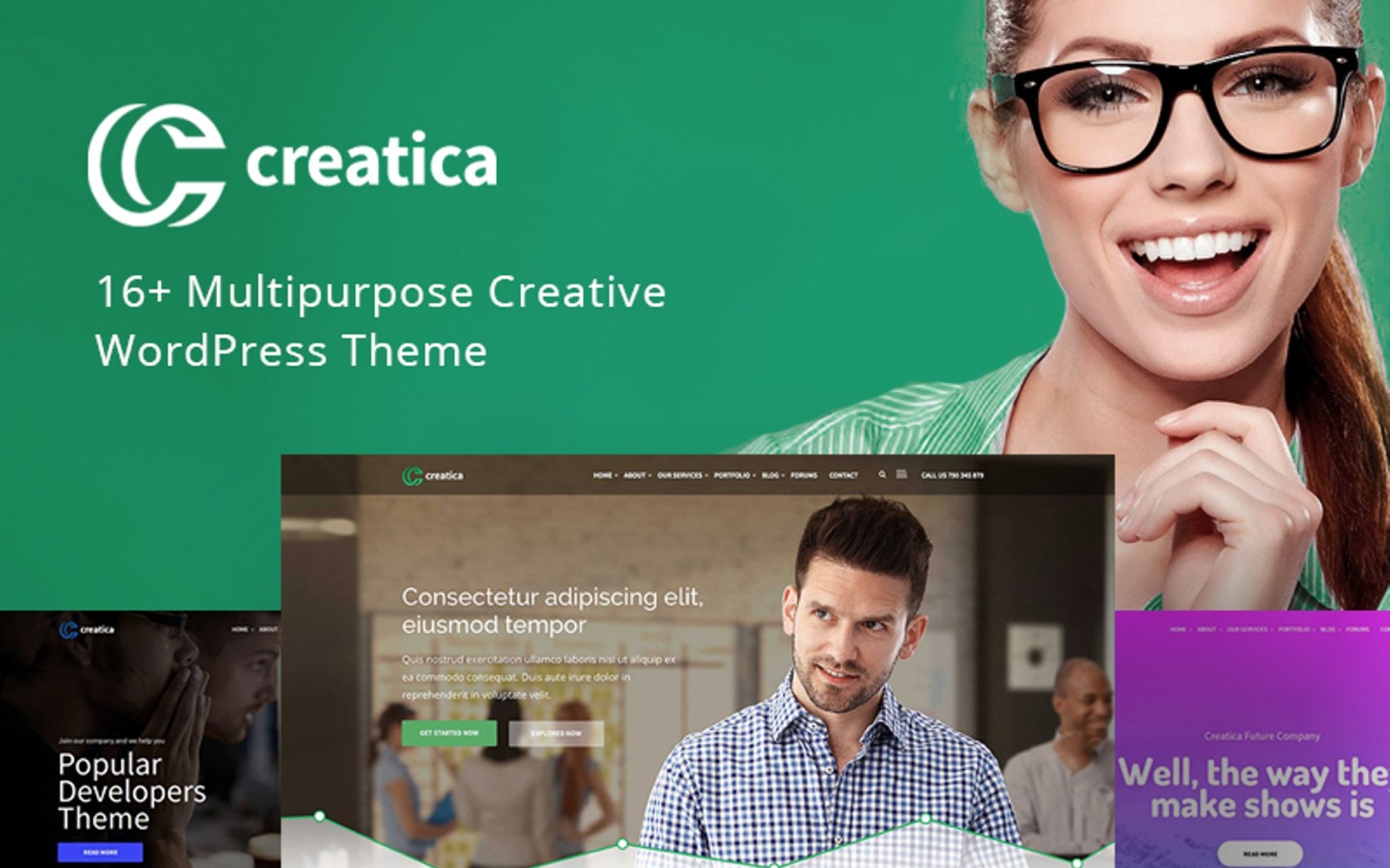 Creatica. Креатив WORDPRESS. Компания Creatica. Creatica архив моделей.