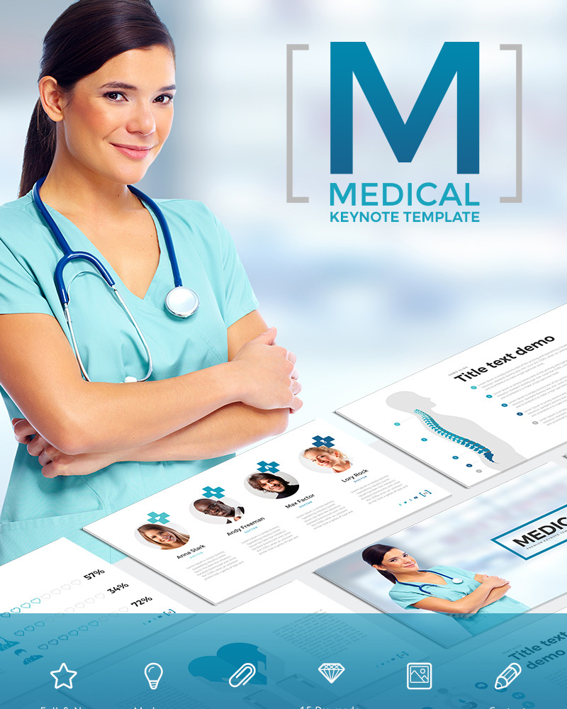 Medical Keynote template 65791 TemplateMonster