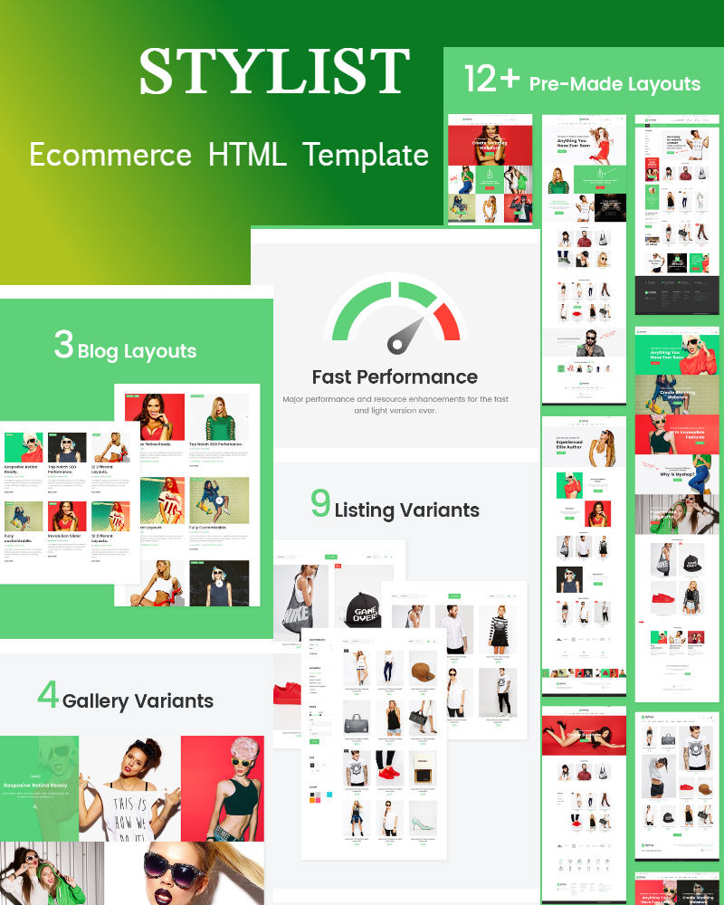 Stylist | Responsive eCommerce HTML Website Template