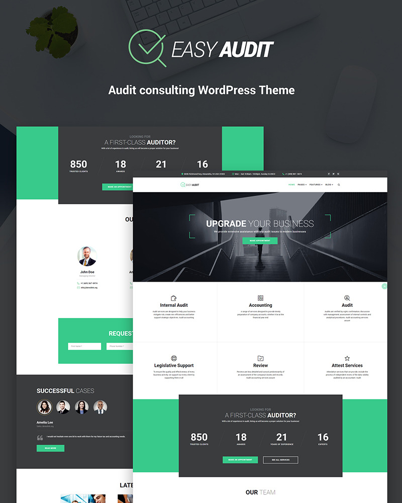 EasyAudit Auditing WordPress Theme 66145
