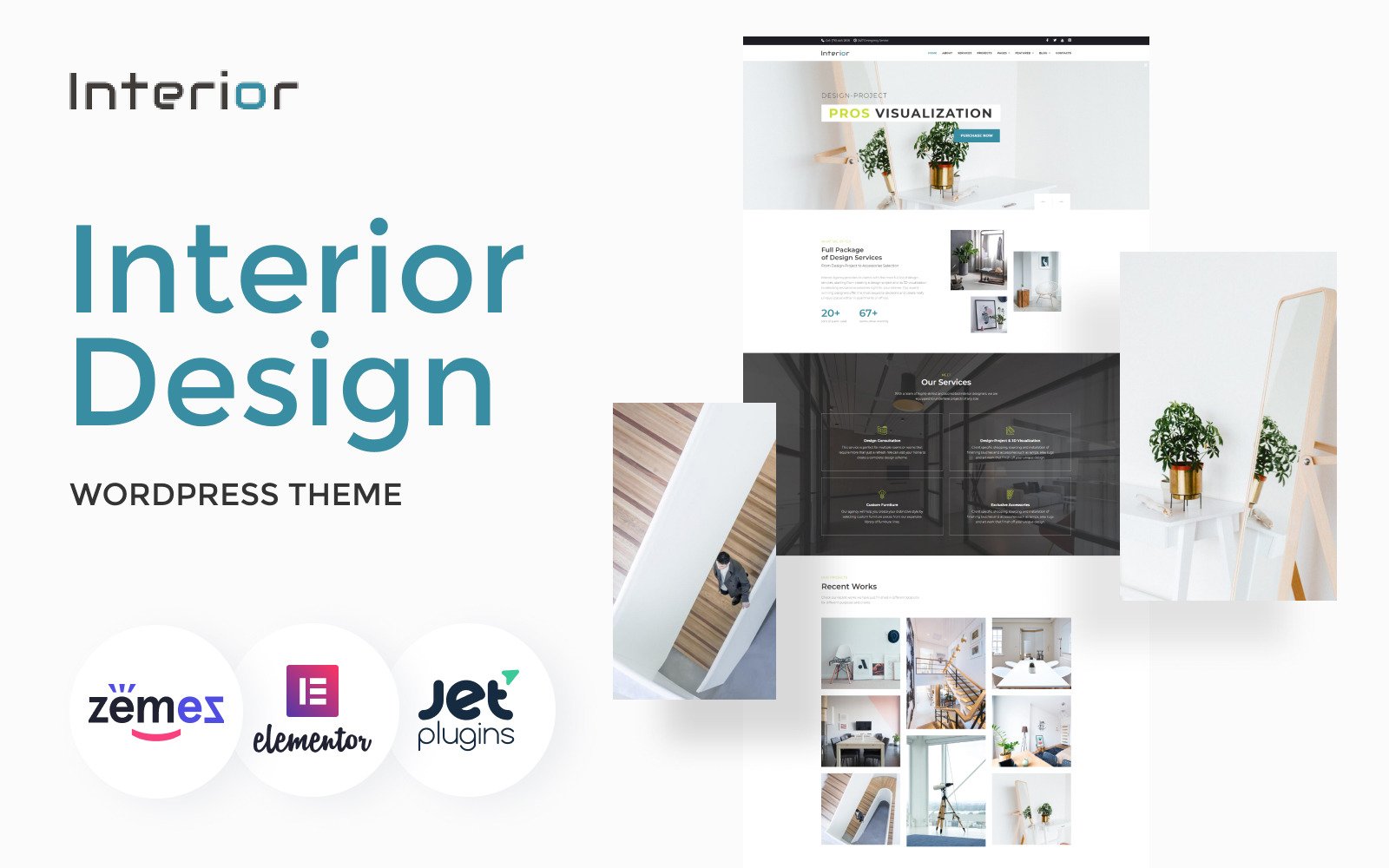 Interior - Interior Design Company Responsive WordPress Theme