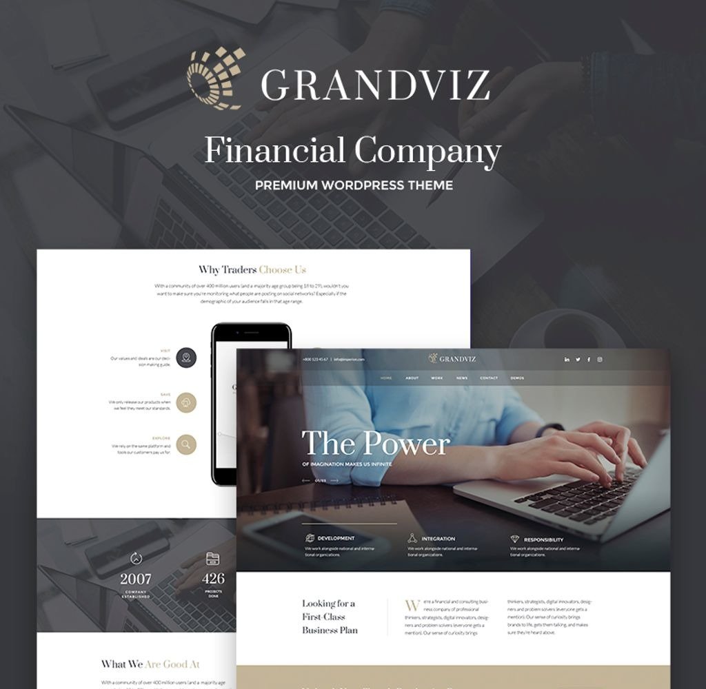 Grandviz WordPress Theme 66990