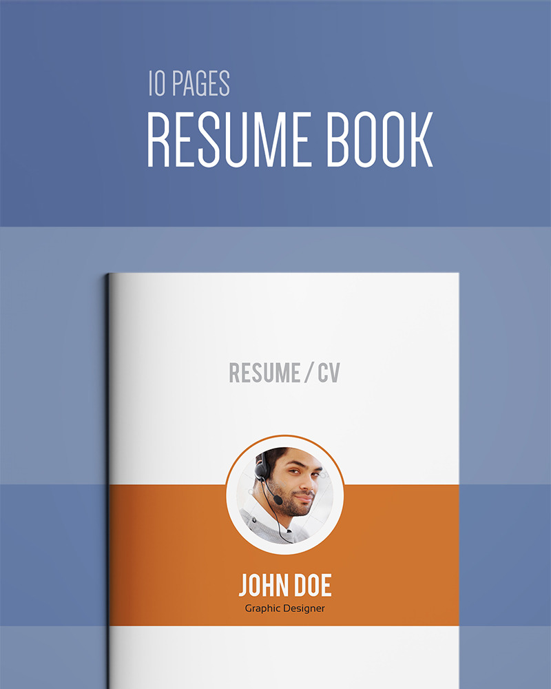 Resume Booklet | Modern / CV | Professional and Creative InDesign ...