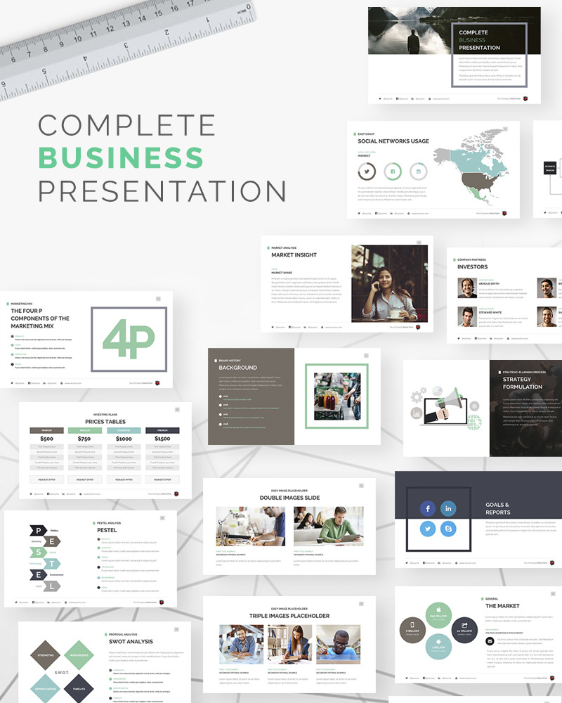 Complete Business - Keynote Template - TemplateMonster