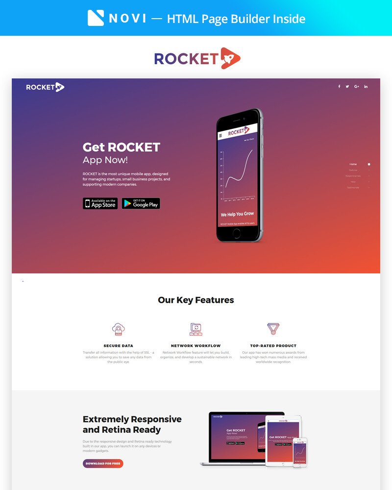 Building app. Rocket агентство. Скай рокет в дизайне. Novi Page Подик.