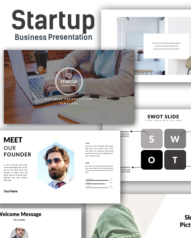 Startup Business Presentation Keynote Template Startup Business Presentation Keynote Template