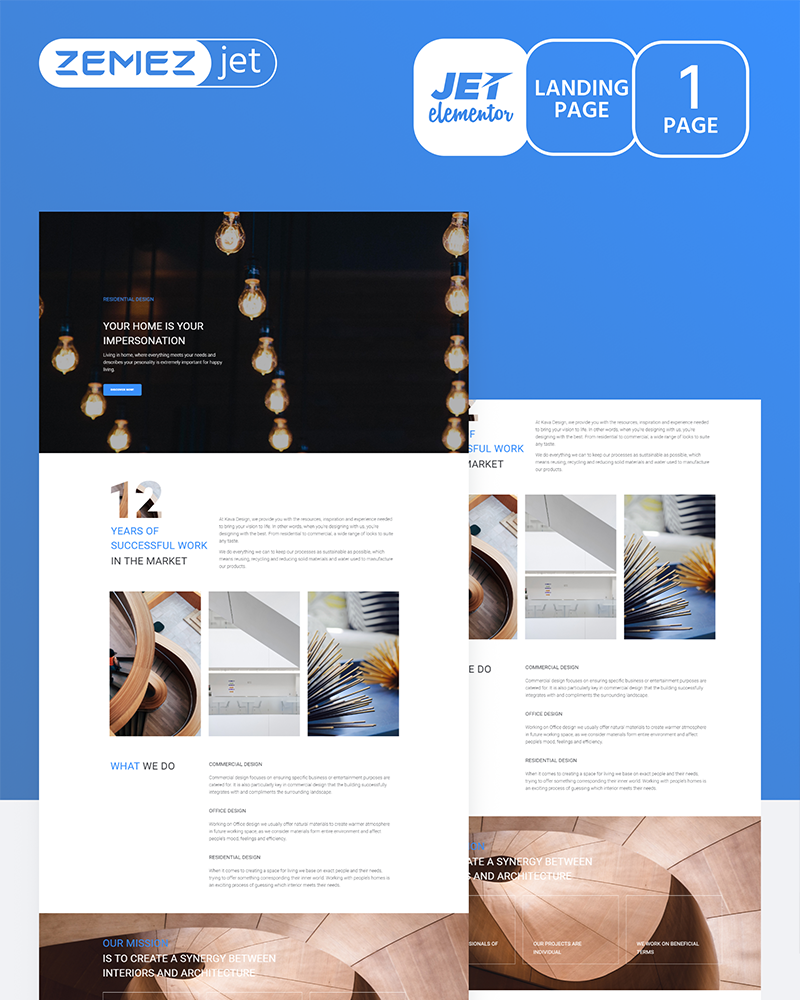 Modariny - Design - Jet Elementor Kit - TemplateMonster