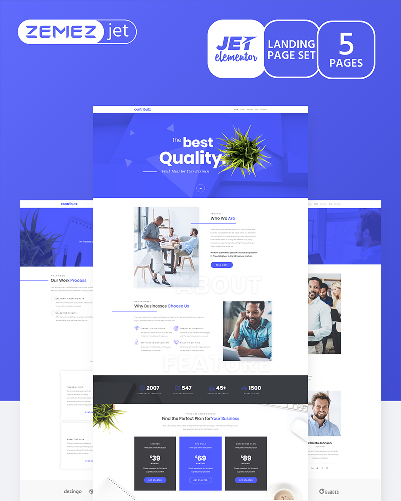 Wizarro - Business Consulting - Jet Elementor Kit