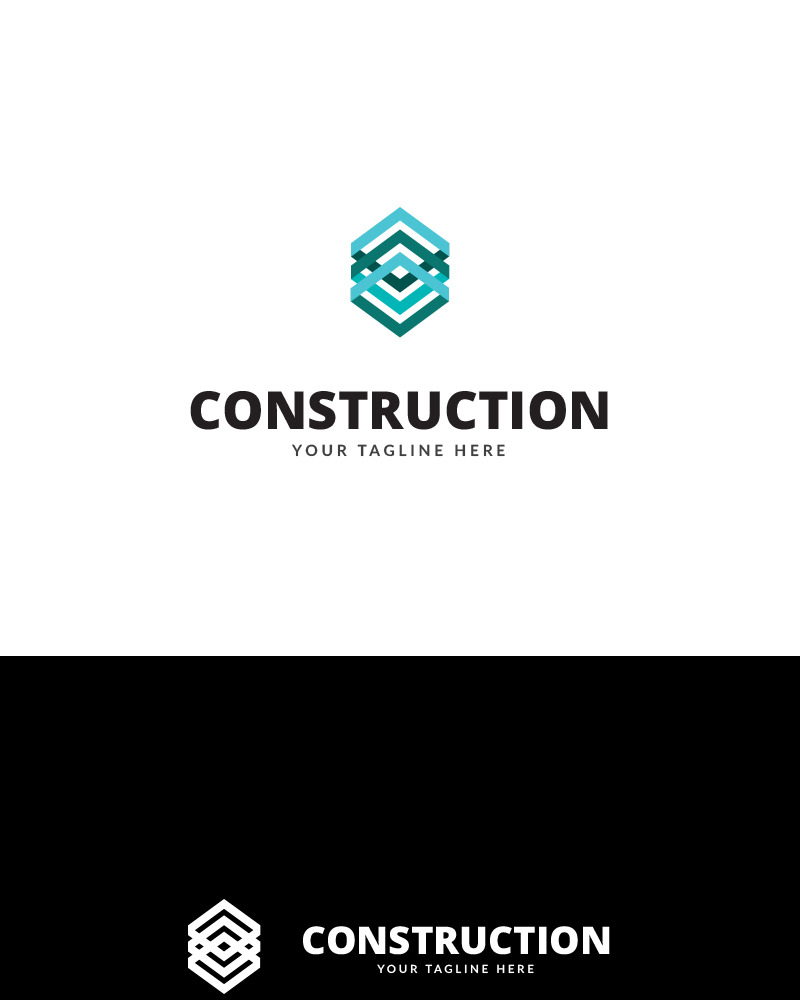 Construction Creative - Logo Template - TemplateMonster