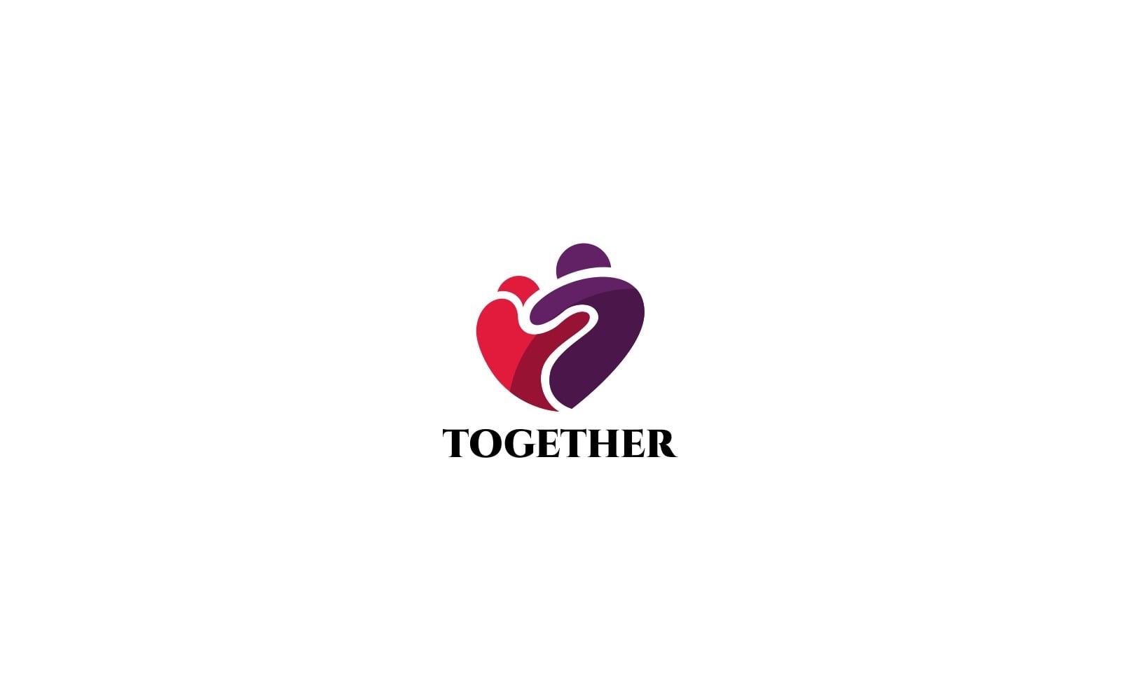 Together Logo Template 71396 TemplateMonster