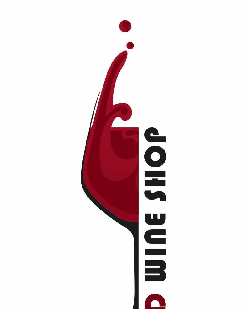 Wine Shop Logo Template 71535 TemplateMonster