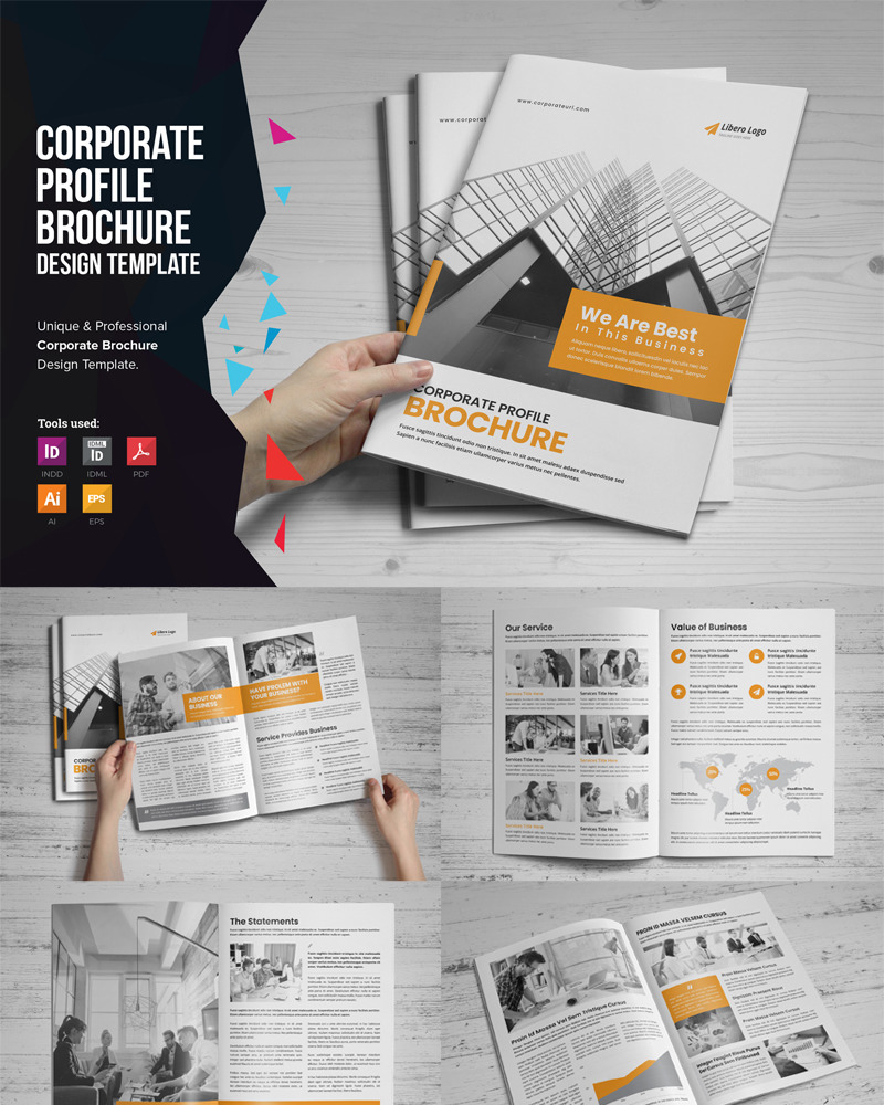 Corporate Brochure Design - Corporate Identity Template