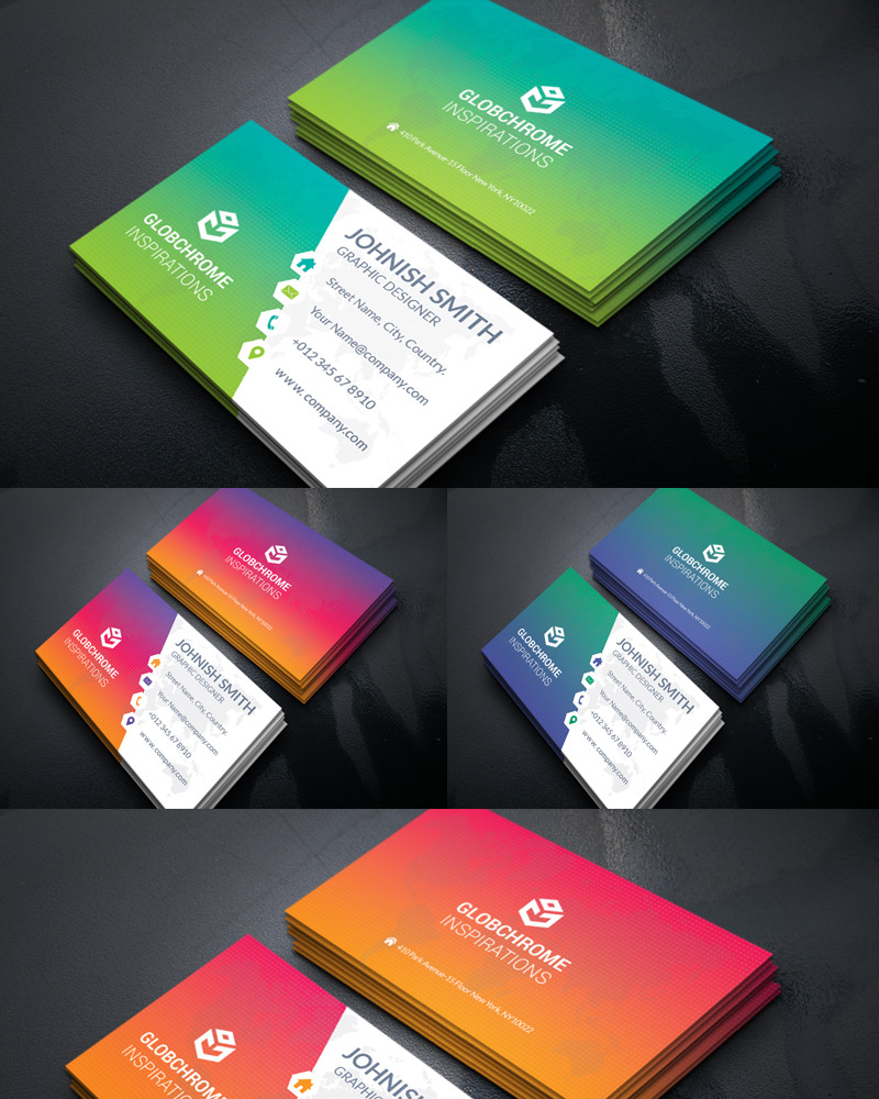 Johnish Business Card - Corporate Identity Template