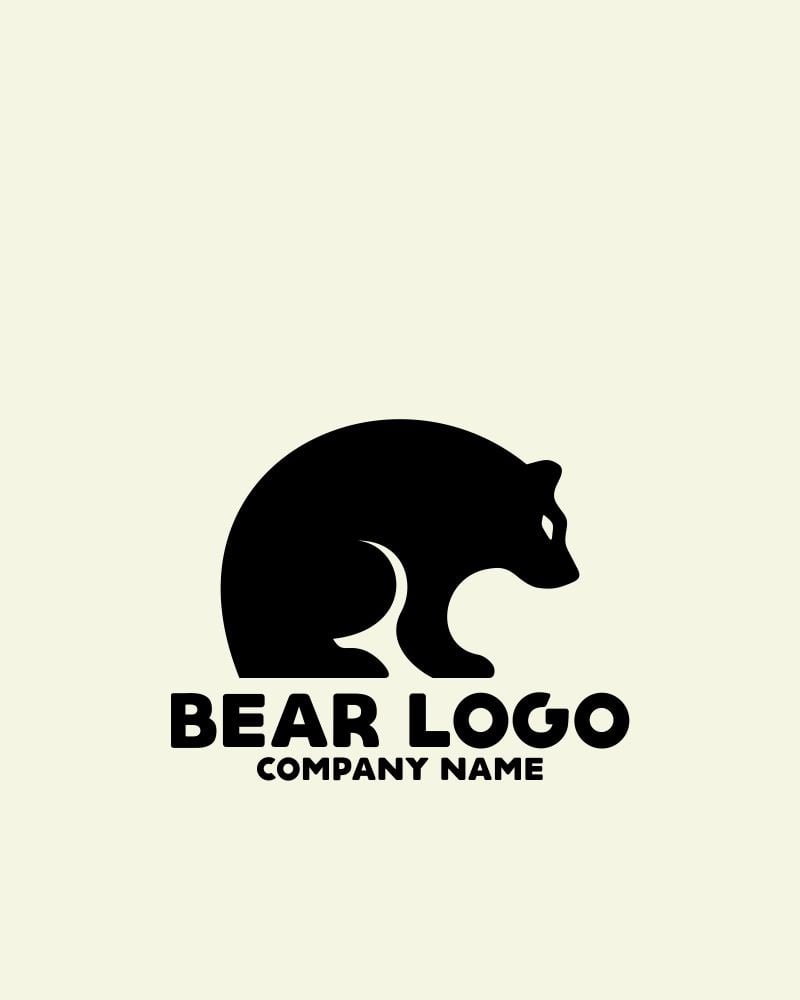 Bear Logo Template #74515 - TemplateMonster