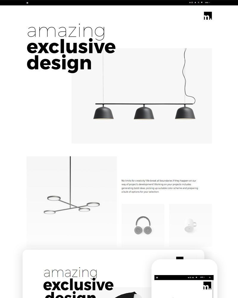 M Furniture Store ReadyToUse Shopify Theme
