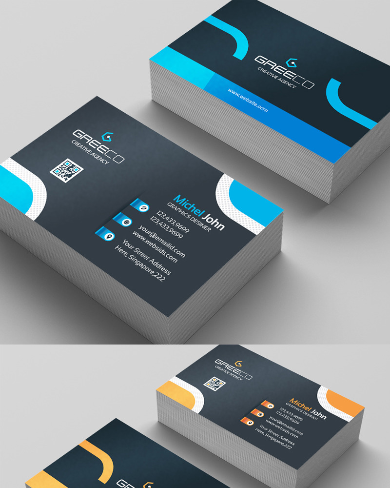 Business Card | vol.15 - Corporate Identity Template