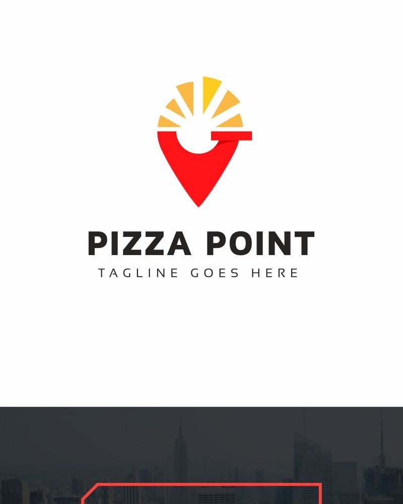 Pizza Point Logo Template #76520 - TemplateMonster