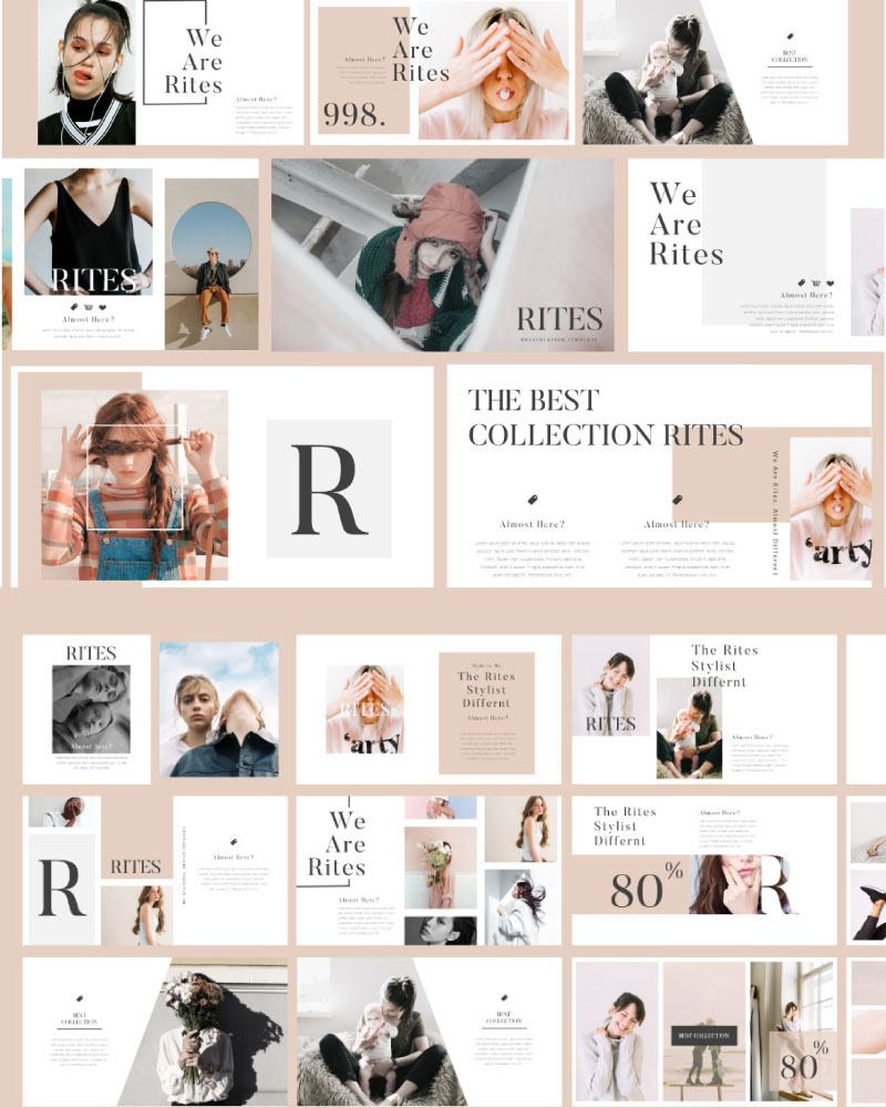 Rites - Creative PowerPoint template - TemplateMonster