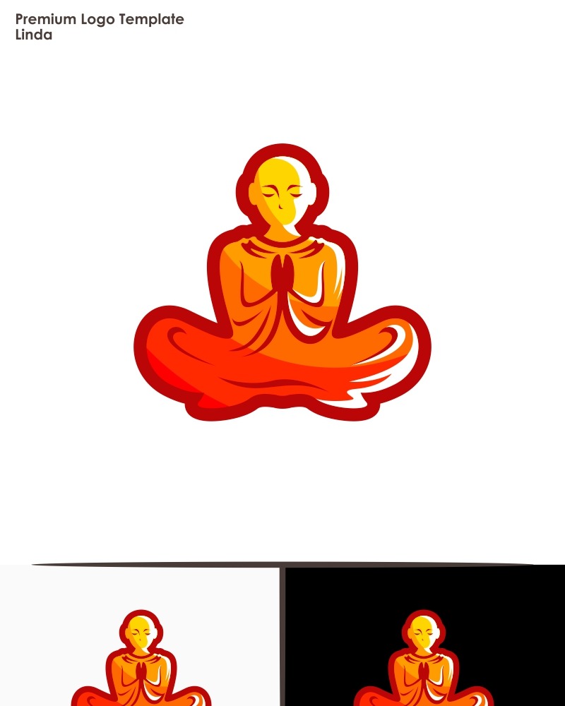 Meditation Logo Template #77425 - TemplateMonster