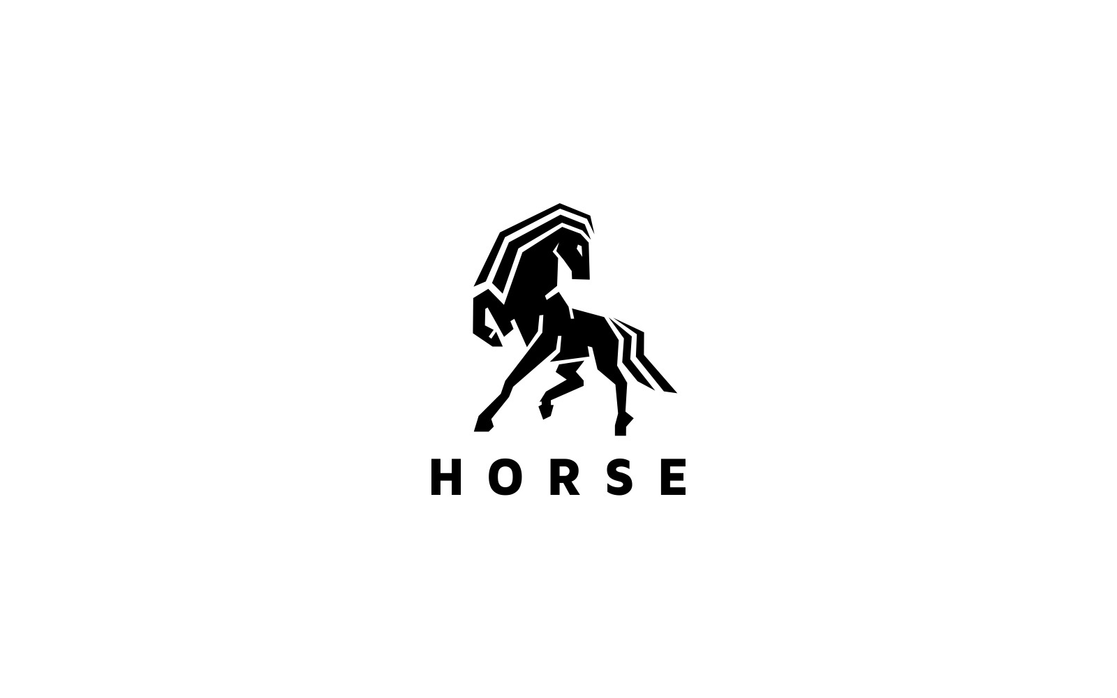 Horse Logo Template #77501 - TemplateMonster