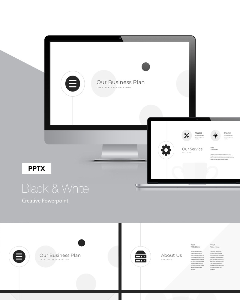 black-white-presentation-powerpoint-template