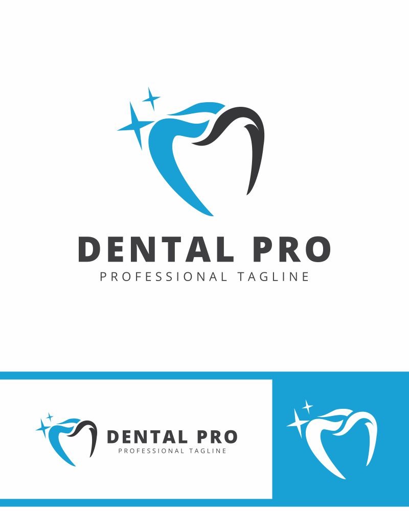 Dental Pro Logo Template 78598 TemplateMonster
