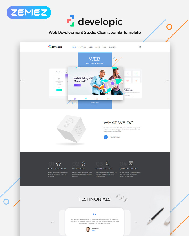 developic Joomla Template 79838